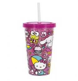 GOBELET ISOTHERME RÉUTILISABLE 16OZ - HELLO KITTY